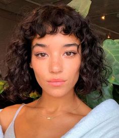 Hair 2016, Curly Hair Photos, Curly Short, Short Curly Haircuts, Haircut Inspiration, Shag Hairstyles, Curly Hair Inspiration, Curly Hair With Bangs