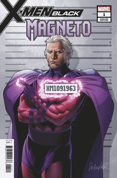 the cover to x - men black magneto