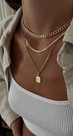 Visit the Aisansty Store Aisansty Dainty Layered Choker Necklaces Handmade Coin Tube Star Pearl Pendant Multilayer Adjustable Layering Chain Gold Plated Necklaces Set for Women Girls Jewelry Fashion Trends