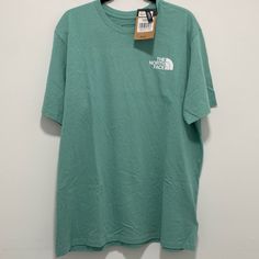 The North Face Men’s Shirt Brand New With Tags Color Green Size Xl Standard Fit T-Shirt , Summer , Tops, Casual , Tees Casual Crew Neck T-shirt By The North Face, The North Face Cotton Short Sleeve T-shirt, The North Face Cotton Crew Neck T-shirt, The North Face Short Sleeve T-shirt With Letter Print, The North Face Short Sleeve Relaxed Fit Tops, The North Face Crew Neck Top For Summer, The North Face Relaxed Fit Short Sleeve Top, The North Face Relaxed Fit Cotton T-shirt, The North Face Cotton Graphic Tee