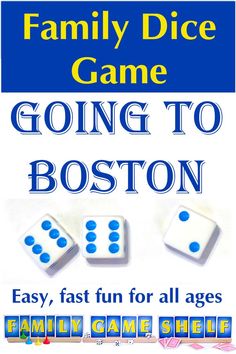 the family dice game is going to boston