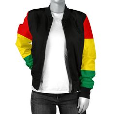 Black Cotton Festival Outerwear, Black Cotton Outerwear For Festivals, Casual Multicolor Outerwear For Festivals, Casual Multicolor Festival Outerwear, Trendy Black Outerwear For Festival, Casual Multicolor Windbreaker For Fall, Rasta Party, Rasta Flag, Rasta Clothes