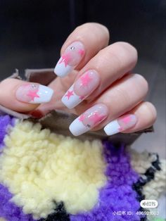 Long Nail Designs, Hippie Nails, Cat Nails, Pretty Gel Nails, Soft Nails, Really Cute Nails, Cute Nail Art, Nail Paint