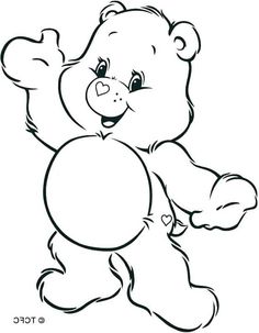 a black and white drawing of a teddy bear holding an object in its paws,