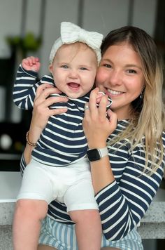 mommy and me stripes Joggers Jeans, Mom And Me, Nursing Top, Matching Mom, Baby Top, Matching Baby, Mommy And Me Outfits, Nursing Tops, Black And White Stripes