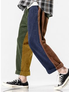 Package Include 1 PantsPlease Note Please see the Size Reference to find the correct size Cord Jeans, Diy Vetement, 가을 패션, Mode Vintage, Mode Inspiration, Straight Pants, Corduroy Pants, Aesthetic Clothes, Fashion Inspo Outfits