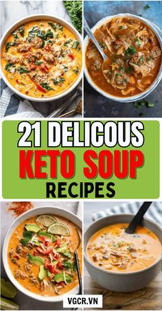 21 delicious keto soup recipes that are easy to make in less than 30 minutes