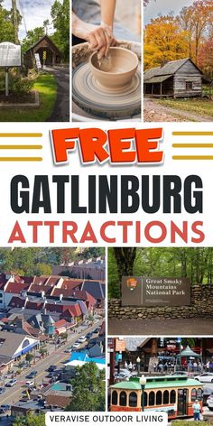 Gatlinburg Free Attractions Covered Bridge Photo, Tennessee Aesthetic, Gatlinburg Attractions, School Of Arts, Romantic Restaurant