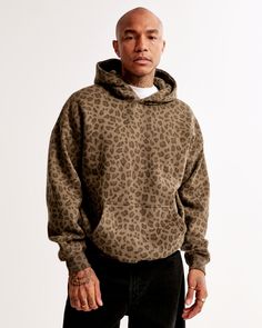 Our new oversized hoodie in our softAF fabric and drop-shoulder fit, featuring front pouch pocket and banded hem and cuffs. Leopard Print Hoodie, Leopard Hoodie, Comfy Blouse, Animal Print Pattern, Animal Prints Pattern, Cozy Hoodie, Hoodies For Sale, Print Hoodie, Material Design