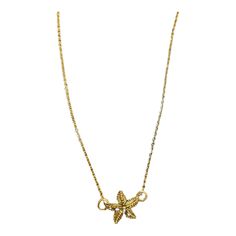 This gold starfish charm necklace makes a great gift. Great for a promise of escaping to a tropical place! The chain is stainless steel 1.0 mm chain measures 16 inches with a 3 inch extender and lobster clasp to adjust sizes. Comes in gift box Gold Starfish Clavicle Chain Necklace, Gold Star Charm Necklace For Beach, Gold Charm Necklace With Star Charm For Beach, Gold Charm Necklace With Star For Beach, Adjustable Gold Ocean-inspired Charm Necklace, Starfish Charm Pendant Necklace For Gift, Starfish Charm Pendant Necklace Gift, Gift Starfish Charm Pendant Necklace, Gold Starfish Necklace With Lobster Clasp