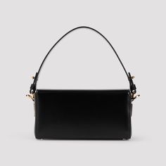 Lanvin Black Calf Leather Pencil Nano Shoulder Bag. Pure black calf leather bag, top shoulder strap, front flap fastening, front gold-tone buckle with lettering logo, adjustable and detachable shoulder strap, one main compartment. Gold-tone hardware. Evening Baguette Satchel Bag With Adjustable Strap, Evening Satchel Baguette Bag With Adjustable Strap, Business Baguette Satchel With Gold-tone Hardware, Evening Baguette Bag With Gold-tone Hardware, Modern Baguette Bag For Daily Use With Branded Hardware, Classic Evening Shoulder Bag With Branded Hardware, Leather Evening Bag With Adjustable Strap, Evening Clutch Shoulder Bag With Branded Hardware, Evening Box Shoulder Bag With Branded Hardware