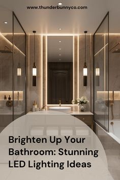 https://thunderbunnyco.com/transform-your-shower-with-elegant-niche-lighting/ Led Lights, Led, Lighting