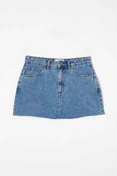 Denim Mini Skirt Skirt Png, Size 12 Women, Short Denim Skirt, Birthday List, Summer Fits, Clothing Essentials, Denim Mini, Womens Clothing Sizes, Jean Skirt