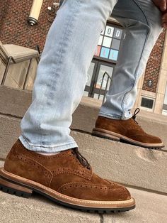 Brown Suede Shoes Men Outfit, Suede Shoes Men Outfit, Shoes Men Outfit, Mens Formal Outfits, Brown Suede Shoes, Suede Shoes Men, Dapper Style, Best Shoes For Men, Hand Stitch