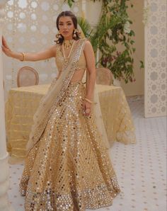 Mirror Work Lehenga, Wedding Glam, Party Wear Lehenga Choli, Bride Photoshoot, Red Lehenga, Wedding Blouse