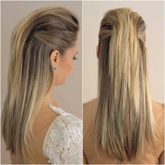 Sleek Hairstyle, Peinados Fáciles Para Cabello Corto, Fancy Hairstyles, Bridesmaid Hair