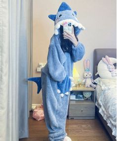 Kigurumi Blue Shark Onesies Pajamas Cartoon Costume Halloween Cosplay Pyjamas Party Dress Adult Wonzies Pajamas Cute, Shark Onesie Halloween Costumes, Shark Onesie, Onesies Pajamas, Cartoon Costume, Pyjamas Party, Animal Pajamas, Cartoon Costumes, Halloween Onesie