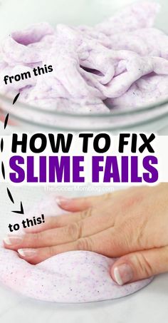 how to fix slime falls on your nails