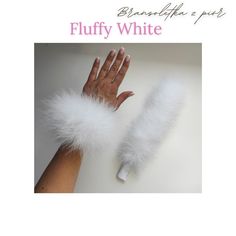 White marabou feather bracelet - an addition to the cuffs of a dress, jacket, shirt from the DetaleMe store The bracelets have a slap clasp - they will fit perfectly to your wrist or ankle Hand-trimmed with satin, dense feathers A perfect addition to any styling, feather cuffs are the hit of the season, wear with what you already have in your wardrobe :) Bracelets are a great gift for women who value style and elegance. Black is the perfect addition to elegant evening stylings or as a gift for a Feather Cuffs, Bracelet Packaging, Feather Bracelet, White Bracelet, Great Gifts For Women, Bride Accessories, Dope Jewelry, White Bracelets, Dress Jacket