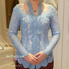 Bridesmaid Kebaya, Atasan Brokat, Kebaya Brokat