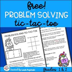 a problem involving tic - tac - toe game for students to solve the problem