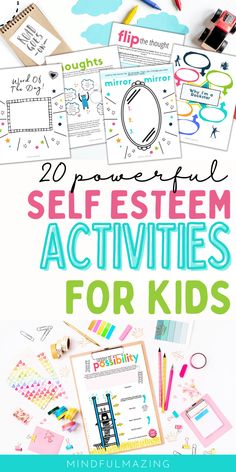 Preschool Self Esteem Activities, Printable Self Love Worksheet, Self Confidence Activities For Middle School, Self Confidence Activity, Self Growth Activities, Self Love Lessons For Kids, Self Esteem Activities For Preschoolers, Art Therapy Self Esteem Activities, Self Confidence Art Project