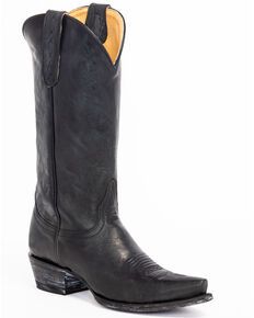 Shyanne Women's Black Cowgirl Boots - Snip Toe - Country Outfitter Shyanne Boots, Western Boots Outfit, Black Western Boots, Black Cowgirl Boots, Black Cowgirl, Womens Cowgirl Boots, Black Cowboy Boots, Roper Boots, Ariat Boots