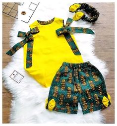 Ankara Style For Baby Girl, Chitenge Shorts, Baby African Clothes, African Kids Clothes, Ankara Styles For Kids, Twin Baby Clothes, Princess Look, Baby Clothes Sizes