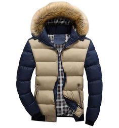 FUR PARKA-Parka-Pisani Maura-Khaki Splice-XS-Pisani Maura Mens Down Jacket, Clothes Stand, Cheap Jacket, Fur Parka, Outwear Women, Mens Parka, Winter Jacket Men, Jacket Parka, Padded Coat