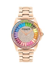 Coach Greyson Watch, 36mm Female Watches, Women's Watch, Luxury Watch, Bracelet Designs