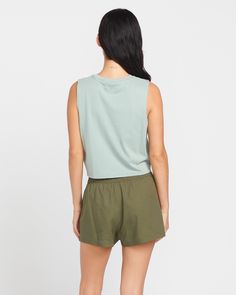 Kick back and cool off on hot days with the Stone Def shorts. Crafted from a breathable cotton-viscose blend, these pull-on shorts feature a relaxed, casual silhouette with side pockets and vents for added breathability. The self-drawcord waist ensures a perfect fit, making these shorts the ultimate choice for warm summer days. Featured here in green. - 
 - 54% Cotton / 46% Viscose Twill, 135GSM
 - Pull on short with self drawcord
 - Side entry pockets
 - Side seam vents at bottom opening
 - Clamp label at hemline