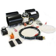 the kit includes two air compressors and wires