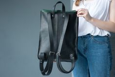 Excited to share the latest addition to my #etsy shop: Women backpack,Leather laptop bag,Black backpack,Computer backpack,Women work bag,Waterproof backpack,Girls backpack,Laptop bags women https://etsy.me/2KKfe7N #bagsandpurses #backpack #black #birthday #valentinesda Modern Student Backpack, Computer Backpack Woman, Work Backpack Women, Women Work Bag, Womens Work Bag, Laptop Backpack Women, Girls Backpack, Black Birthday, Backpack Laptop