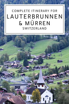 How to spend an epic day in Lauterbrunnen, Switzerland, including Murren and the Schilthorn Summit Lauderbrennan Switzerland, Swiss Hikes, Mürren Switzerland, Lungern Switzerland, Swiss Alps Hiking, Sweden Trip, Switzerland Places To Visit, Swiss Train