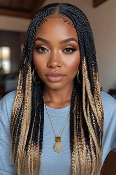 Bohemian Knotless Braids Medium, Braids Medium Hairstyles, Knotless Braids Medium, Bohemian Knotless Braids, Cornrows Natural, Bohemian Knotless, Best Braid Styles, Braids Medium, Micro Braids Hairstyles