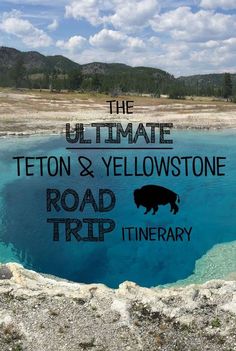 The Ultimate 7-day road trip itinerary for Teton and Yellowstone National Parks Yellowstone Road Trip, Roadtrip Europa, Yellowstone Vacation, Yellowstone Trip, Summer Road Trip, The Windy City, National Parks Trip