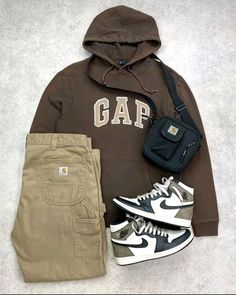 Men’s Hoodie Style, Baggy Clothes Outfit Men Black, Men Streetwear Style, Outfit Inspo Casual Men, Outfit Ideas Male Casual, Gangsta Outfits Men, Good Outfits For Guys, Men Streetwear Outfits Urban Fashion, Men’s Streetwear Fall