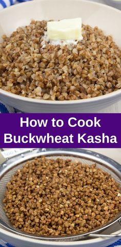 how to cook buckwheat kasha