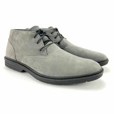 Timberland Men's Sawyer Lane Waterproof Medium Grey Nubuck Chukka Boots A1ub9 Classic Winter Outdoor Chukka Boots, Classic Outdoor Winter Chukka Boots, Casual Gray Leather Waterproof Boots, Casual Waterproof Chukka Boots For Walking, Casual Timberland Waterproof Boots With Cushioned Footbed, Casual Waterproof Boots For Business In Winter, Casual Suede Timberland Boots, Timberland Casual Moc Toe Boots, Casual Timberland Suede Boots