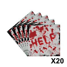 six red and black stickers with the words hell on them, all in different sizes