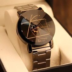 Feature:100% brand new and high quality.Style: CasualMovement: QuartzDisplay: AnalogBand Material: Stainless SteelCase Material: Stainless SteelWatch case Diameter:3.6cmBand Length:22cmBand Width:1.8cmCase Thickness:0.8cmColor:Black Compass Watch, Mens Fashion Business, Couple Watch, Watch Lover, Watches Unique, Analog Watch, Watches Women Fashion, Casual Watches, Blue Nile