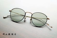 YUICHI TOYAMA. U-119〝Abby〟岡山眼鏡店 Toyama, Round Sunglasses, Sunglasses