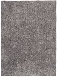 a gray rug on a white background with no one in it or someone out front