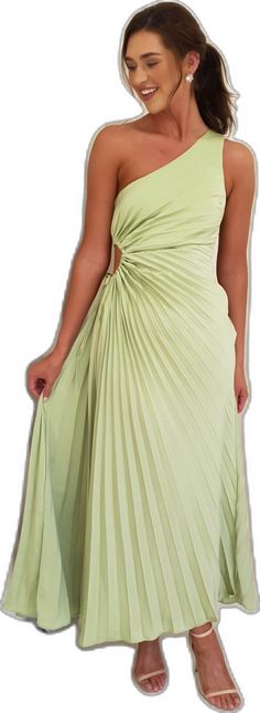 Fake Tan, Side Cuts, Pleated Maxi Dress, Pleated Maxi, Natural Fabrics, Dressmaking, Hair Ties, Formal Event, Side Zip