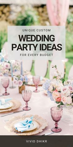 unique wedding party ideas budget Wedding Party Ideas, Planning A Wedding, Muslim Wedding, Personalized Decor, Planning Ideas, Kids Nursery Decor, Free Birthday Invitations