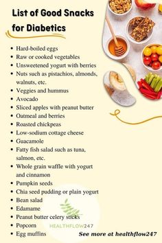 Snacks For Diabetics, Good Snacks, Healthy Snacks For Diabetics, Healthy Snacks Recipes, Fun Snacks, Diet And Nutrition