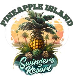 the logo for pineapple island resort