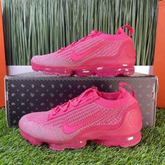 ad eBay - Find many great new & used options and get the best deals for NIKE Air Vapormax 2021 Flyknit Women's Pink Blast DZ5195 600 Size 6 at the best online prices at eBay! Free shipping for many products!