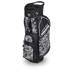 The HotZ Ladies 3.5 Black/White Golf Cart Bag is much more than just an incredible priced bag, it has all the features you need in a cart bag. Has a 9.5" top with a 14-way graphite friendly separator top, 6 zippered pockets including a velour-lined valuables pocket, tee sleeve, rain hood, and more! Grab yours today! Golf Ladies, Umbrella Holder, Sports Toys, Black Laces, Baby Gear, Memorable Gifts