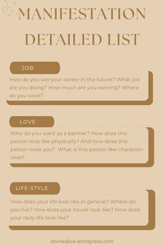 an info sheet with the words, how does your life look like? and what do you